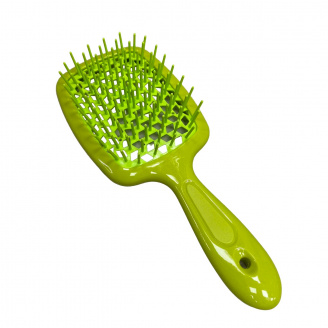 Гребінець пластиковий для волосся Stenson 4545/2193 Green