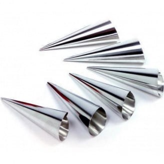 Набор форм для конусных трубочек 6 предметов Empire EМ-8130