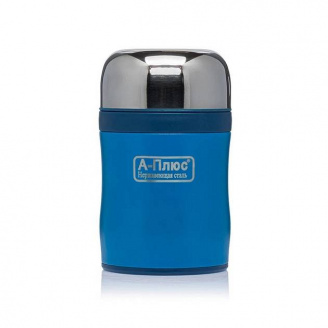 Термос із нержавіючої сталі 350 мл A-Plus 1770 синій