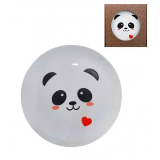 Тарелка мелкая d-25 см Панда 1208 KVARTA