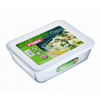 Форма 2,6 л прямокутна для випікання 25 х 19 х 8 см. Pyrex CS Classic 243P000
