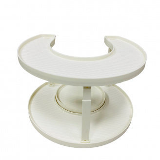 Полка-органайзер вращающаяся 2 яруса 32,9х27,5 см Stenson R93754