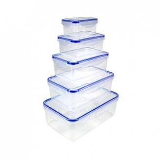 Набір контейнерів для зберігання 5 шт Kamille KM-20003