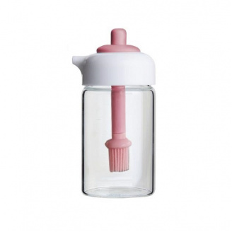 Ємність для олії з пензликом 250 мл A-PLUS OB-25/6256 Прозорий з рожевим