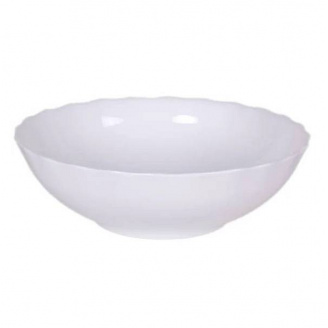 Салатник 17,5 см скляний Vittora Blanco Wave V-175W