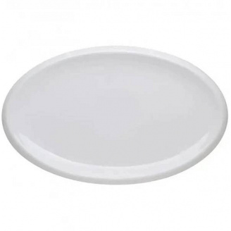 Блюдо овальне Tudor TU0216-2 фарфорове гладке 25 см