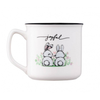 Чашка порцелянова 320 мл Joyful Ardesto AR3461