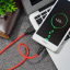 Кабель HOCO X21 Micro USB 2,4 A 2 м чорний/червоний 3841 Кропивницький