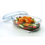 Гусятница 6,5 л прямоугольная с крышкой Pyrex 466A000 Вишневое