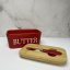 Масляна керамічна з ножем "Butter" A-Plus 0480-3 RED Кропивницький