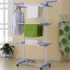 Сушарка органайзер для речей Spray Painting Clothes Hanger до 40 кг 364 CR Луцьк