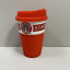 Стакан керамічний із силіконовою кришкою UKC 360 мл Starbucks 9702 червоний з білим Житомир
