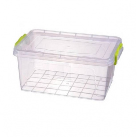Контейнер харчовий пластиковий 375*255*166 мм 9,5л Ал-Пластик Lux №7