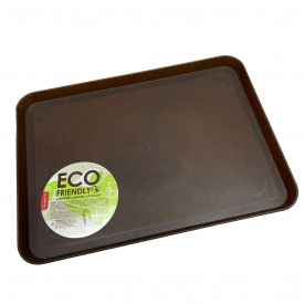 Піднос для кави 30х21х2 см Eco Wood Алеана W169098 коричневий