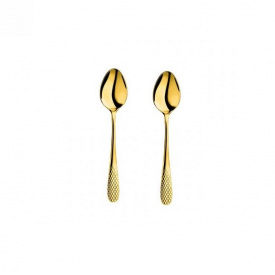Набір кавових ложок 11,5 см 2 шт Wilmax Gold WL-999235