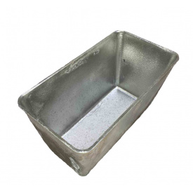 Форма алюмінієва для випікання хліба Полимет №7 21,3х11,2х11 см ХВ-1