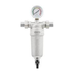 Фильтр самопромывной Raftec 1/2" с манометром RMHF01 Черкаси
