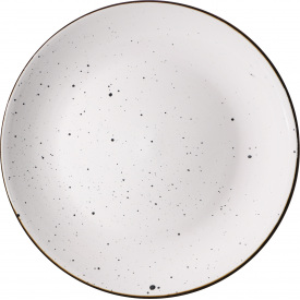 Тарілка десертна Ardesto Bagheria Bright white 19 см (AR2919WGC)