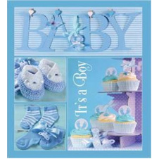 Фотоальбом EVG 10x15x56 BKM4656 Baby collage Blue (UA) (6239799)