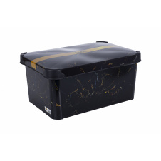 Контейнер VIOLET HOUSE DECOR Marble BLACK (6638135)