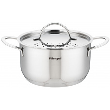 Кастрюля RINGEL Besser 2.3 л 18 см Хром (6869642)