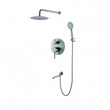 Вбудована душова система Koer KI-66018-02 (з нерж. сталі) (Колір нерж) (KR4794)
