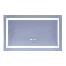 Дзеркало Mixxus Warm MR02-100x60 (годинник, LED-підсвічування, антизапотівання) (MI6003)