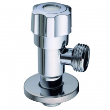 Кран для підключення сантехприладів Champion VAL-07 1/2x3/4 Chrome (нерж. сталь) (CH6197)