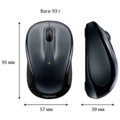 Мышь компьютерная Logitech M325s Wireless Dark Silver (910-006812) (6848839) Киев