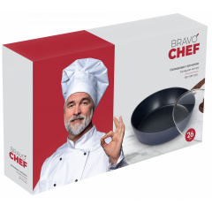 Сковорода Bravo Chef глубокая 26 см (6815604) Луцьк