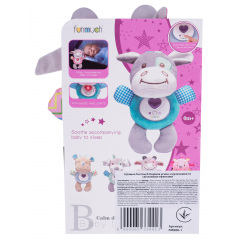 Коровка мягкая игрушка с музыкальными и световыми эффектами Funmuch (6533441) Александрия