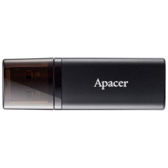 Флешка Flash Drive Apacer AH25B 64GB (AP64GAH25BB-1) Black (6656544) Кропивницький