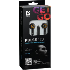 Гарнітура Defender Pulse 420 Orange (63420) (6217088) Фастів