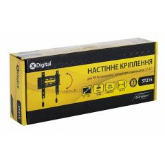 Кронштейн настінний X-Digital STEEL ST215 Black (6185108) Житомир