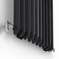 Радіатор з полицями Ideale Zeta 12 10/1800/460 чорний Івано-Франківськ