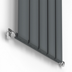 Радиатор с полками Ideale Stella 11 5/1200/500 антрацит Ковель