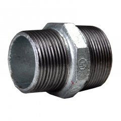 Ниппель редукционный чугунный оцинкованный B.C 1 1/2” х 1” Киев