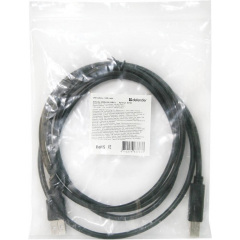 Кабель Defender USB04-17 USB2.0 AM-BM 5 м Черный (83765) (6358271) Рівне