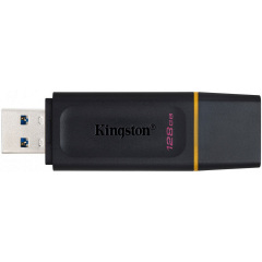 Flash Drives Kingston DataTraveler Exodia 128GB USB 3.2 (DTX/128GB) Black/Yellow (6622893) Житомир