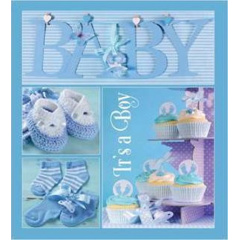 Фотоальбом EVG 10x15x56 BKM4656 Baby collage Blue (UA) (6239799) Днепр