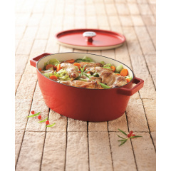 Кастрюля PYREX Slow Cook 29 см Красный (5957426) Львів