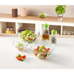 Салатник LUMINARC EMPILABLE TRANSPARENT зручне зберігання (6190155) Бердичів