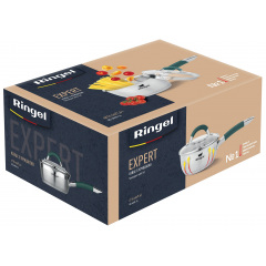 Ковш RINGEL Expert 16 см 1.6 л Хром (6723694) Киев