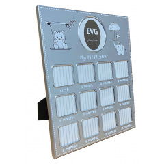 Фоторамка EVG ONIX J7-2 Baby 25 х 30.1 х 1.4 см Silver (6884656) Чернігів