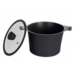 Кастрюля RINGEL Zitrone 5.8 л 24 см Black (6471576) Вишневе