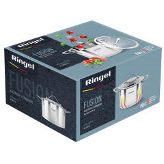 Кастрюля RINGEL Fusion 16 см 1.9 л Хром (6733716) Хмельницкий