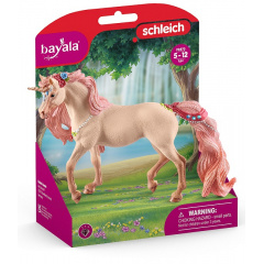 Игровая фигурка Schleich Единорог с украшениями кобыла 150х82х180 мм (6688094) Васильків