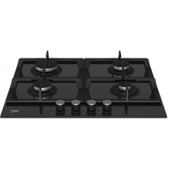 Газовая варочная поверхность Beko HILG64225S Черный (6496816) Харків