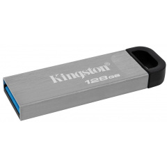 Flash Drives Kingston DataTraveler Kyson 128GB USB 3.2 (DTKN/128GB) Silver/Black (6622889) Полтава