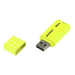 Flash Drive Goodram UME2 64 GB (UME2-0640Y0R11) Yellow (6521721) Херсон